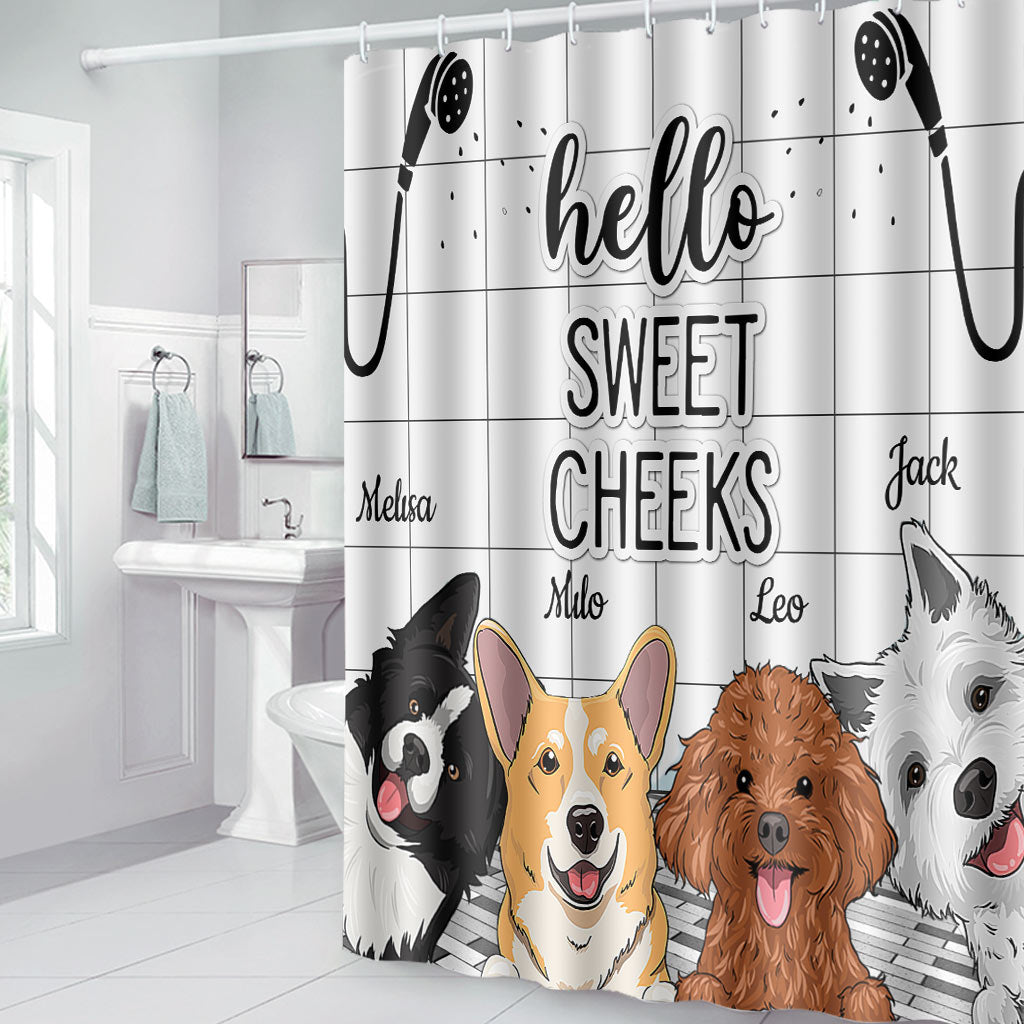 I Saw That - Personalized Dog Shower Curtain
