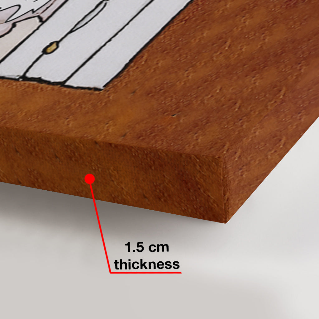 Four Seasons Reading Tracker - Personalized Book Canvas And Poster