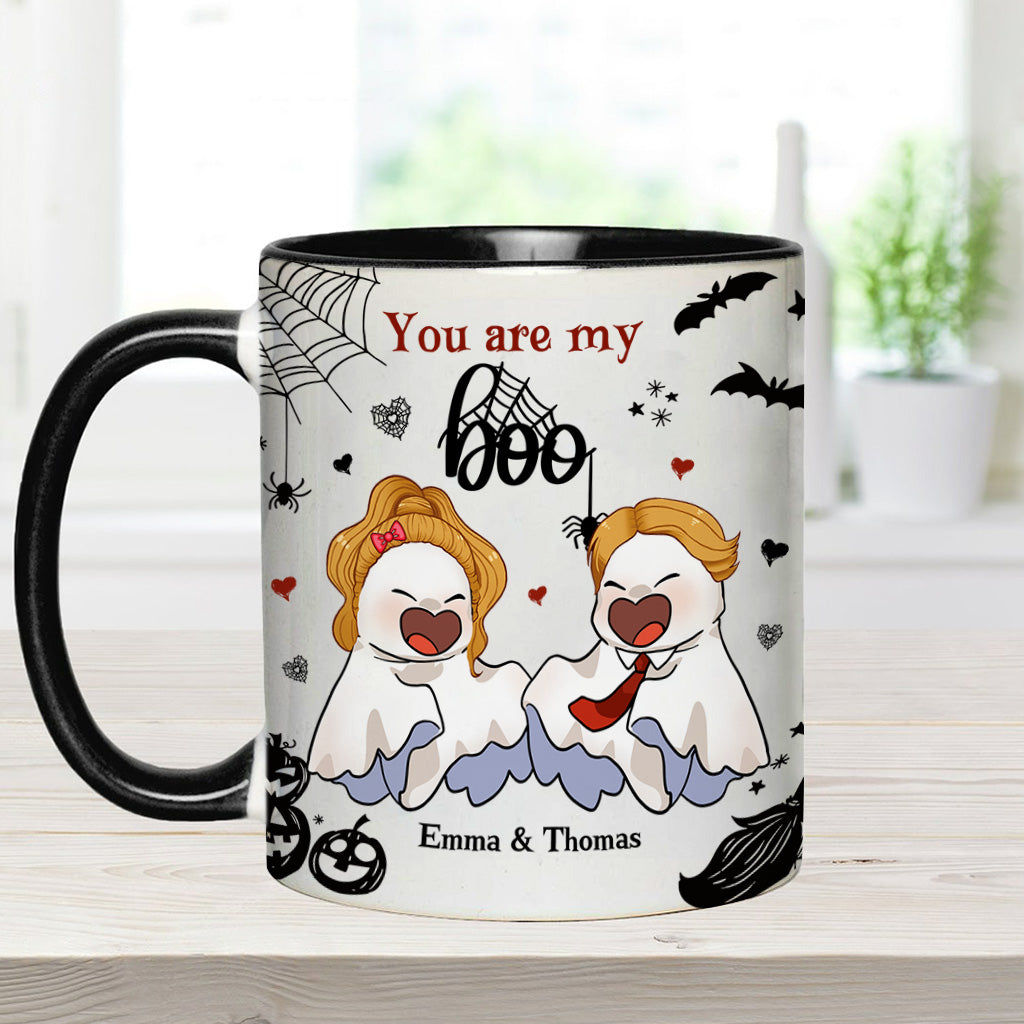 You're My Boo Sweet Boo Boo - Personalized Couple Accent Mug