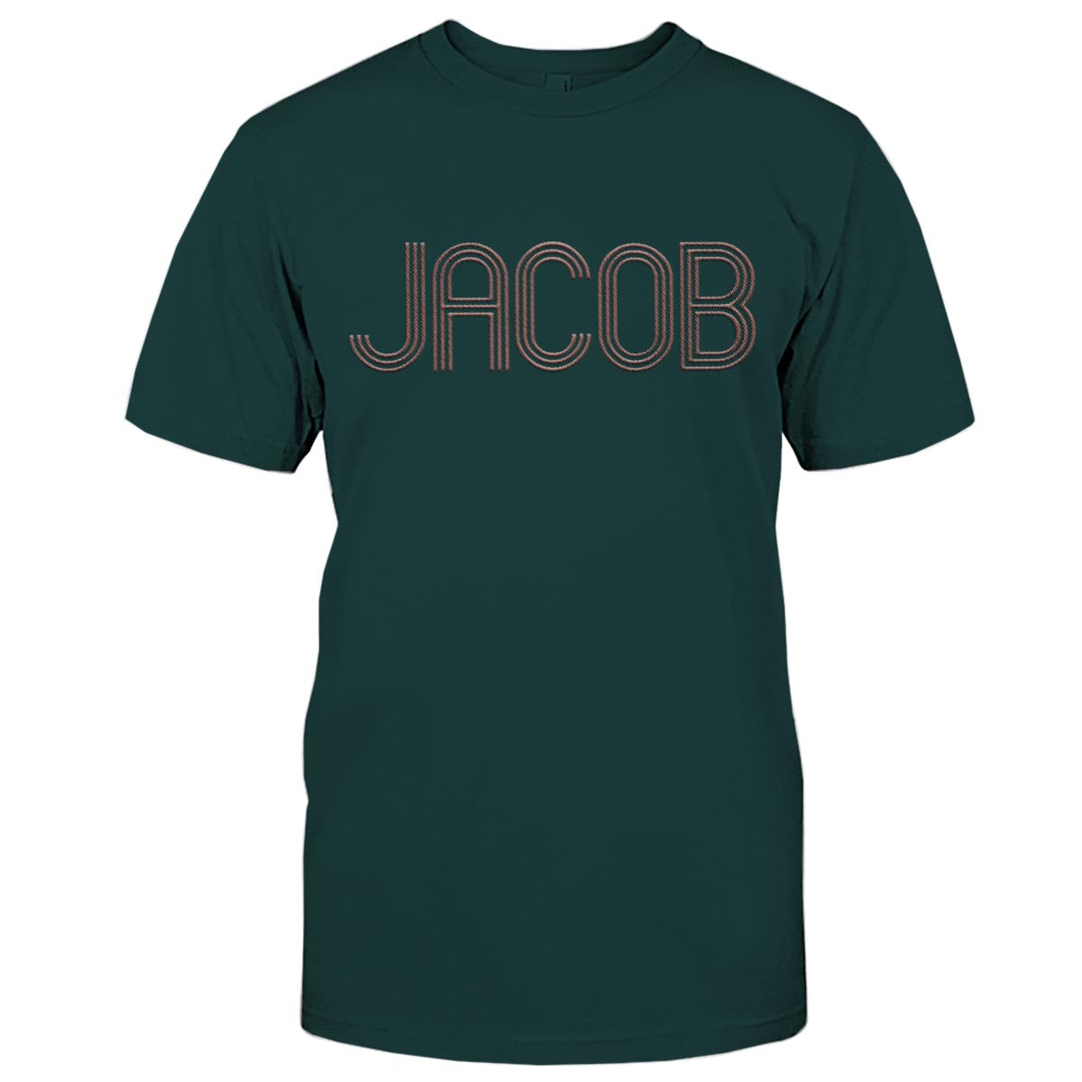 T-shirt brodé personnalisé avec nom - Beau-père