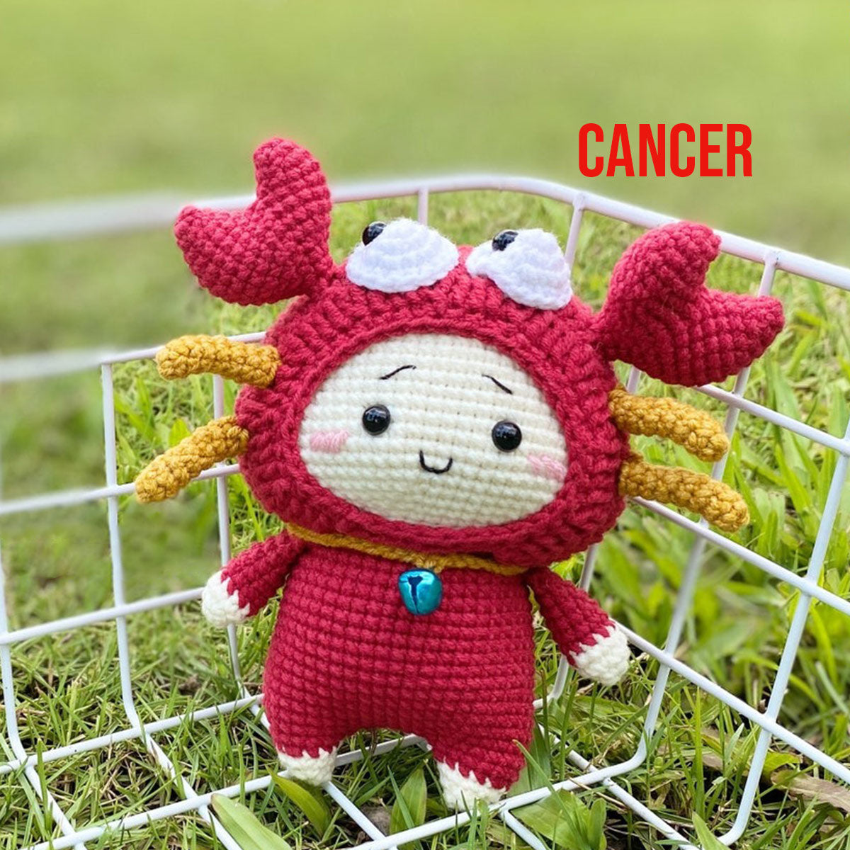 12 Zodiac Sign Amigurumi - Personalized Horoscope Hand Knitted Doll