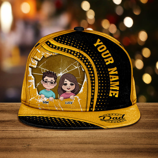 Best Dad Ever - Personalized Father Snapback