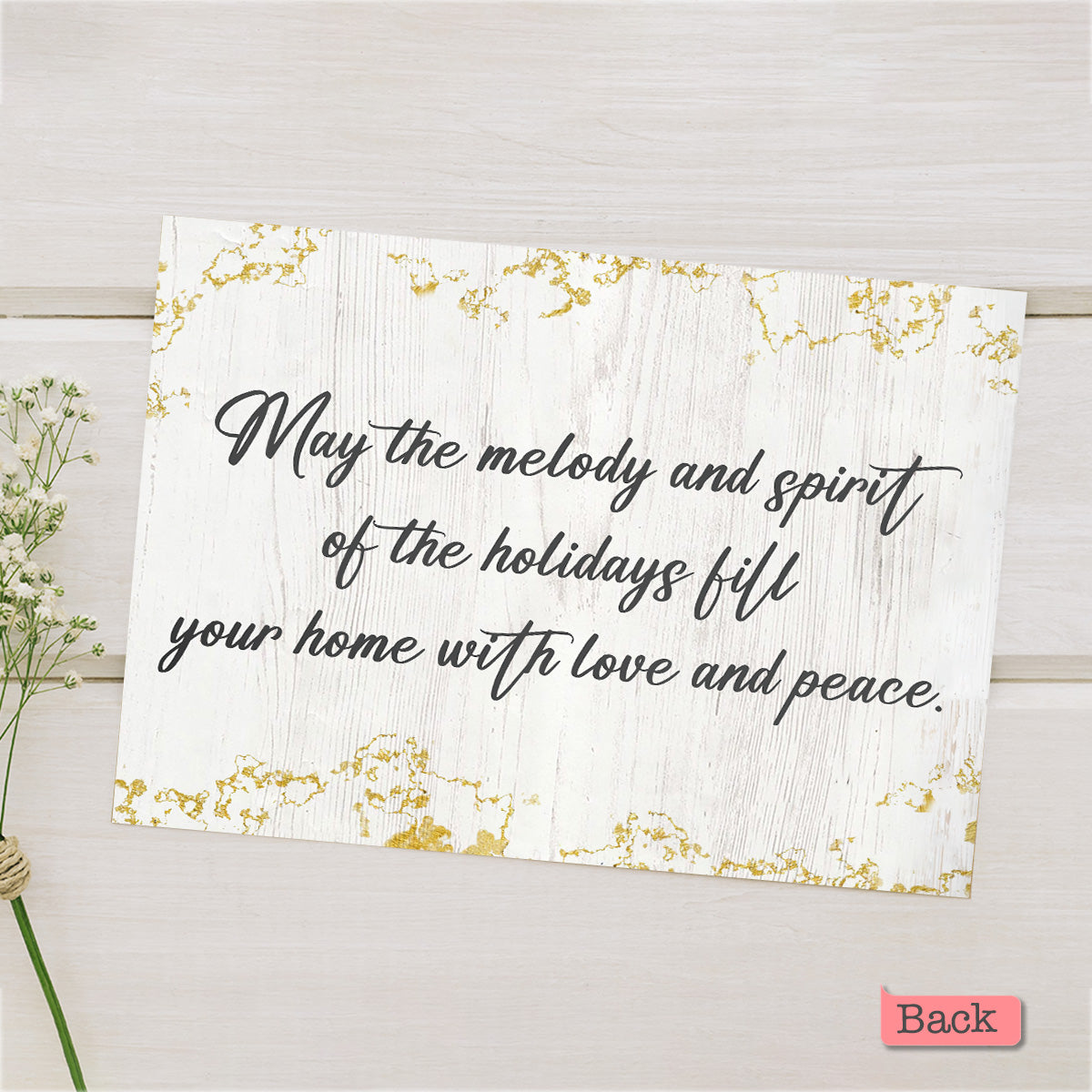 Thank You Photo Upload - Personalized Greeting Card