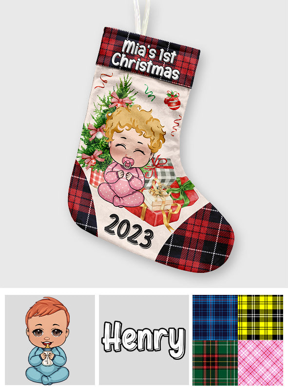 My 1st Christmas - Personalized Family Christmas Stockings