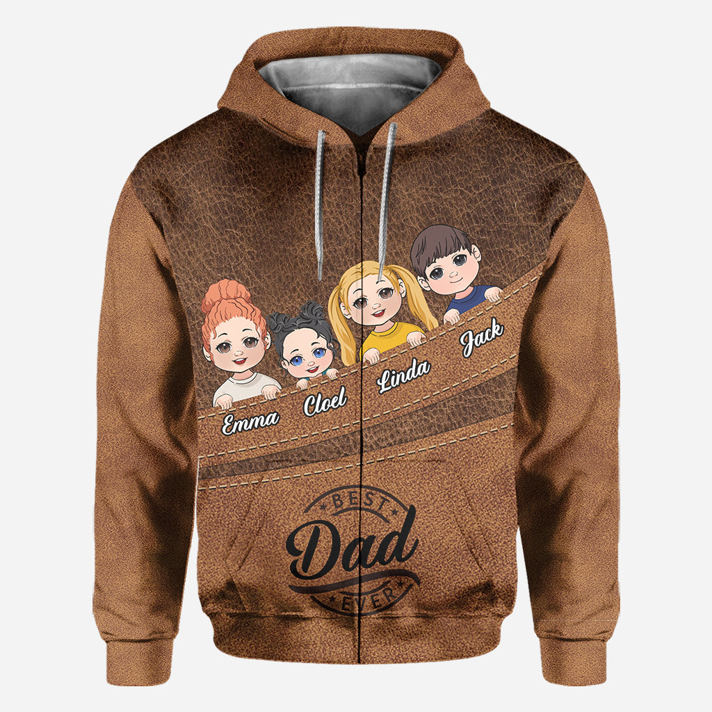 Best Dad/Grandma/Grandpa/Mom Ever - Personalized Father All Over Shirt