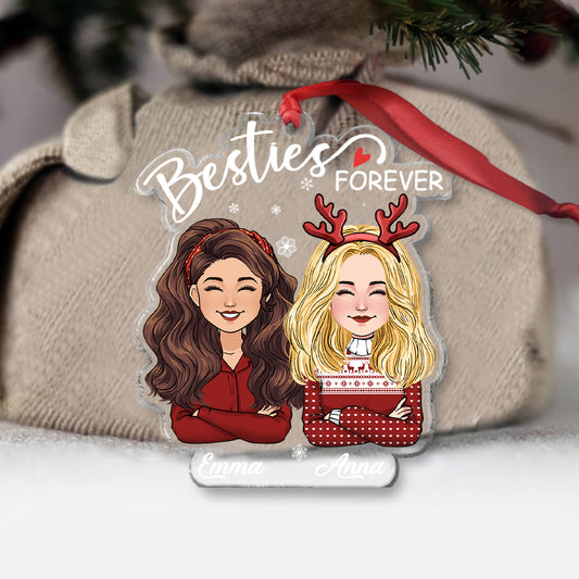 Bestie Forever - Personalized Bestie Ornament
