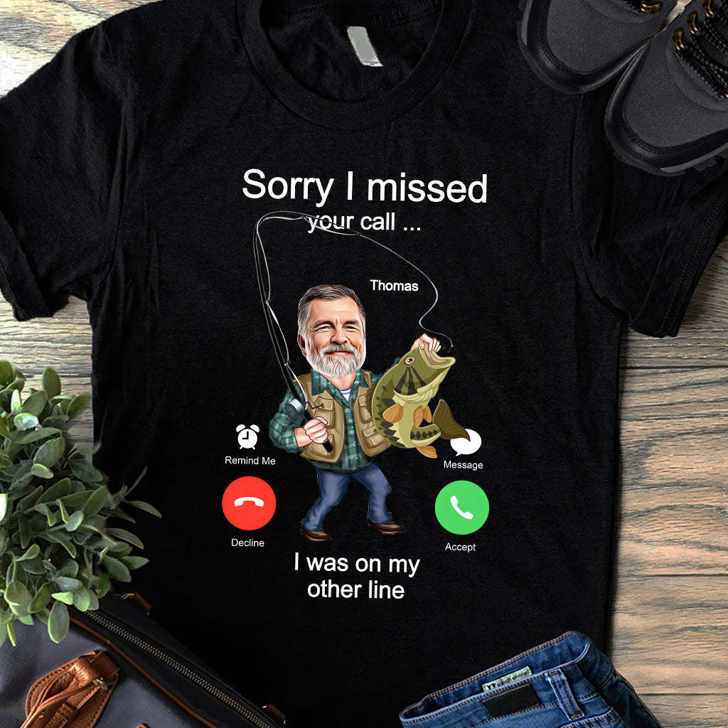 Photo Inserted Funny Fishing Keeping It Reel - Personalized Fishing T-shirt And Hoodie