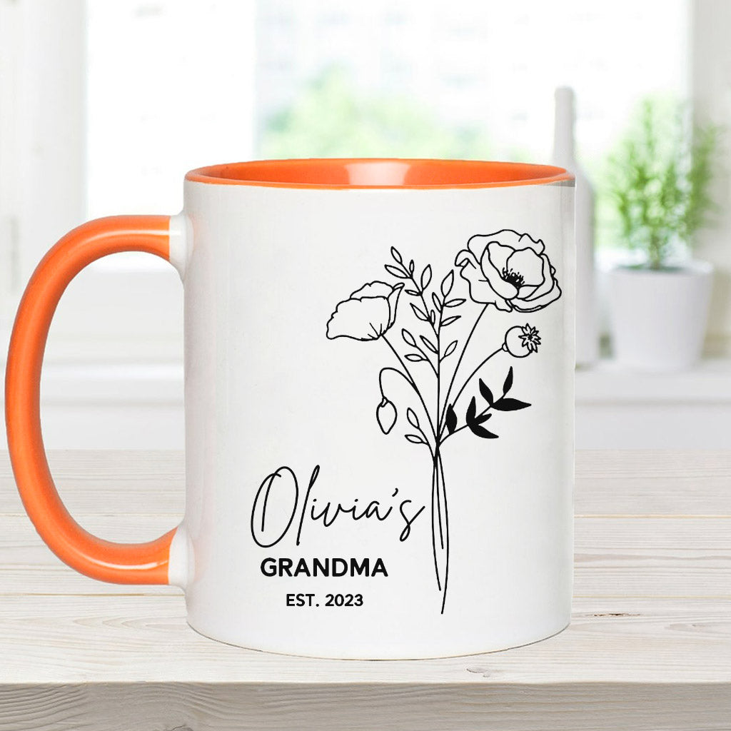 Promue grand-mère - Cadeau pour grand-mère - Mug personnalisé