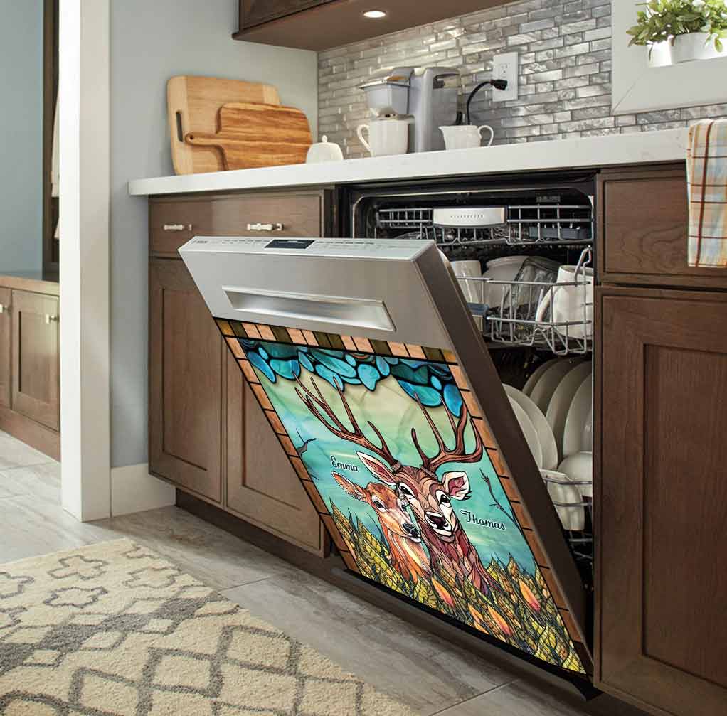 You & Me We Got This - Personalized Hunting Dishwasher Cover