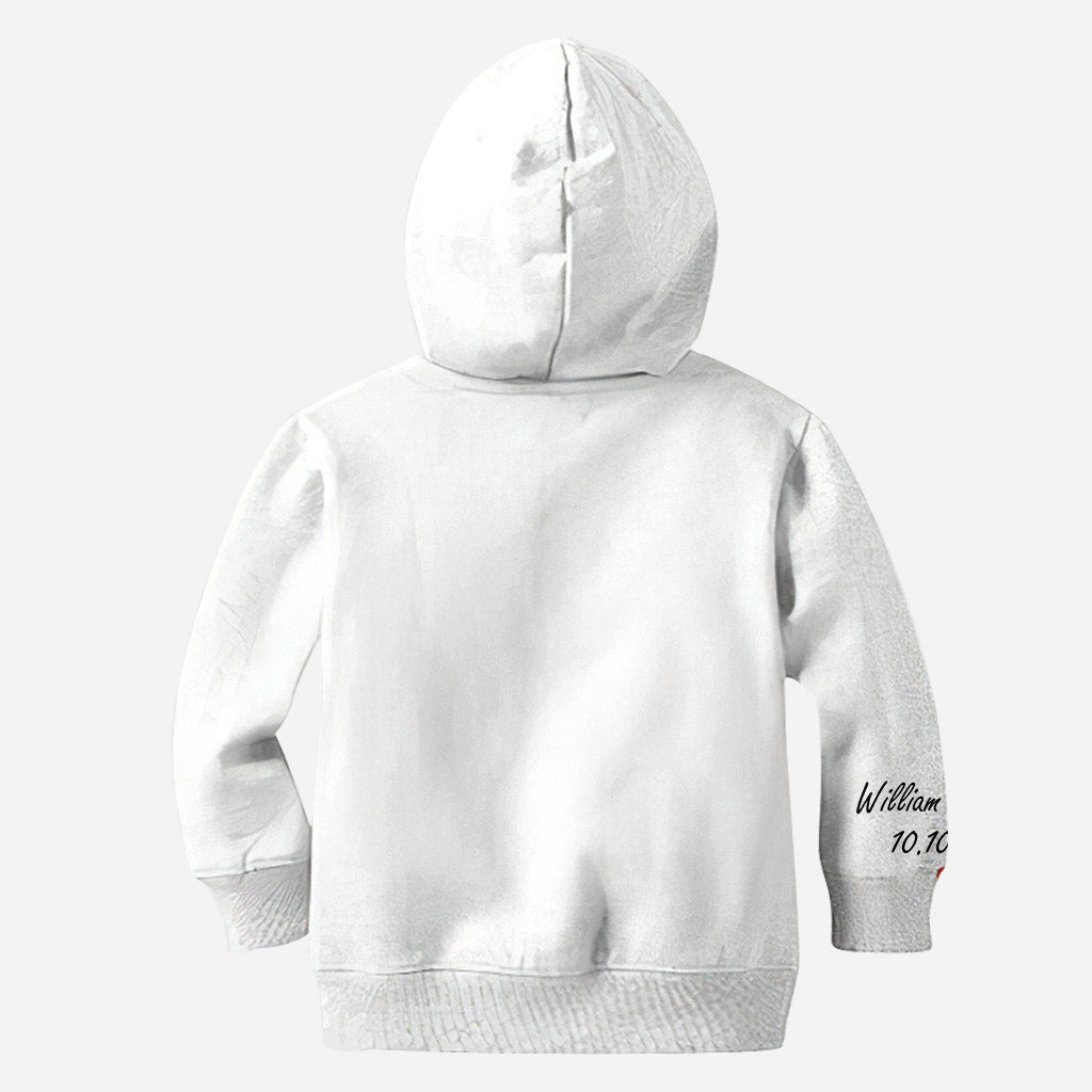 Custom Line Drawing Portraits - Personalized Husband And Wife All Over Shirt