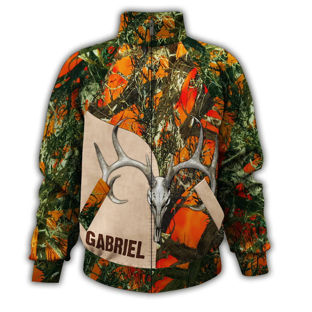 Passionné de chasse - Veste de chasse zippée personnalisée