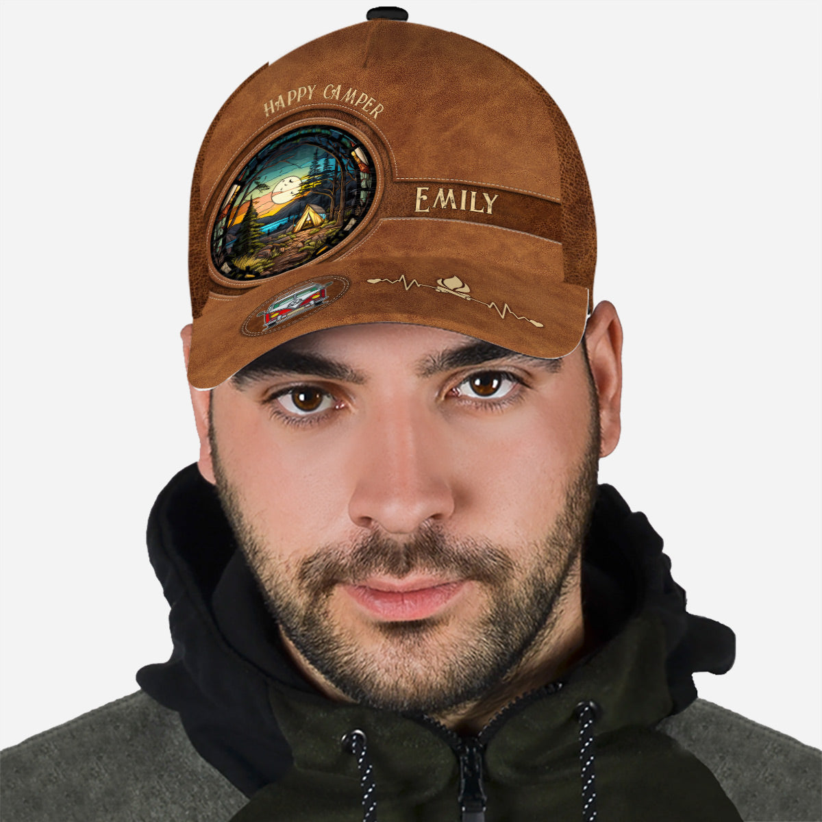 Happy Camper - Personalized Camping Classic Cap