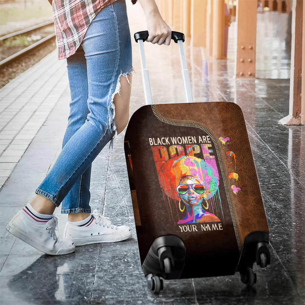 Black Women Are Dope - African American Luggage Cover