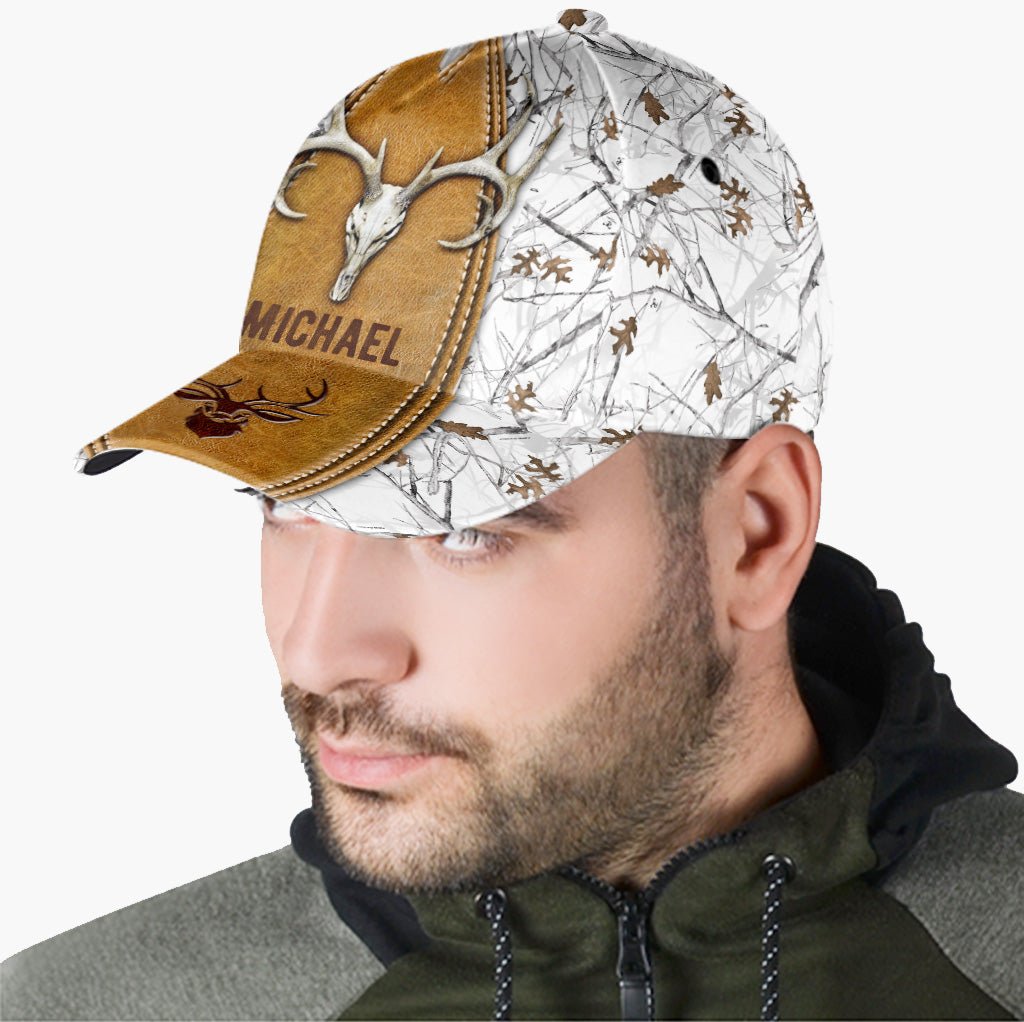Deer Skull - Personalized Hunting Classic Cap
