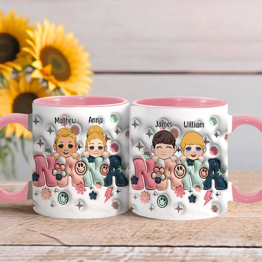 Meilleure grand-mère/mamie/mémé du monde - Cadeau pour grand-mère - Mug personnalisé