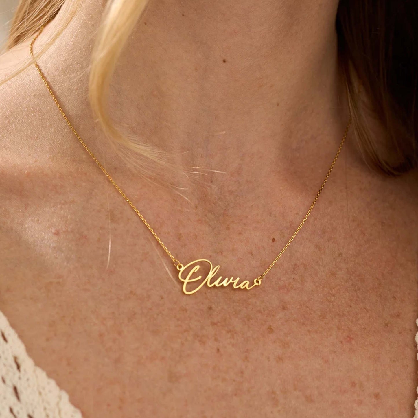 Custom Name - Personalized Sister Name Necklace