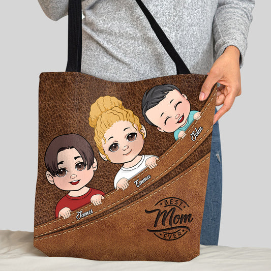 Best Grandma Ever - Personalized Grandma Tote Bag