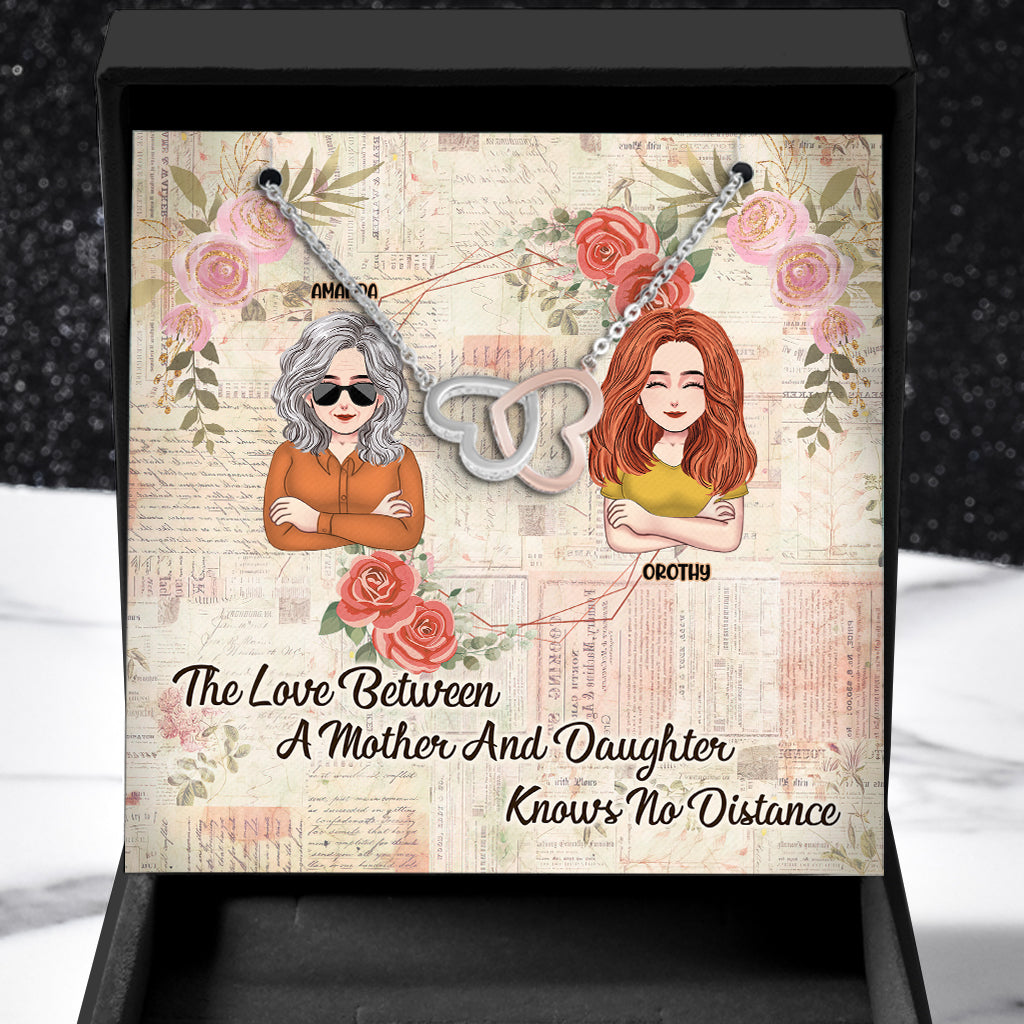 I Love You Mom - Personalized Mother Necklace