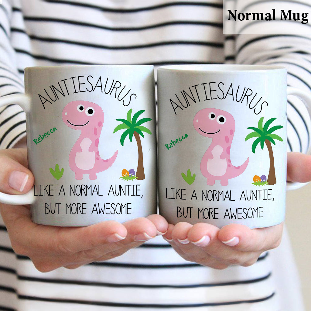 Mug personnalisé « Tante Dinosaure »
