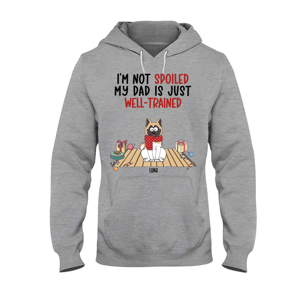 Well Trained Mom/Dad - Personalized Dog T-shirt And Hoodie