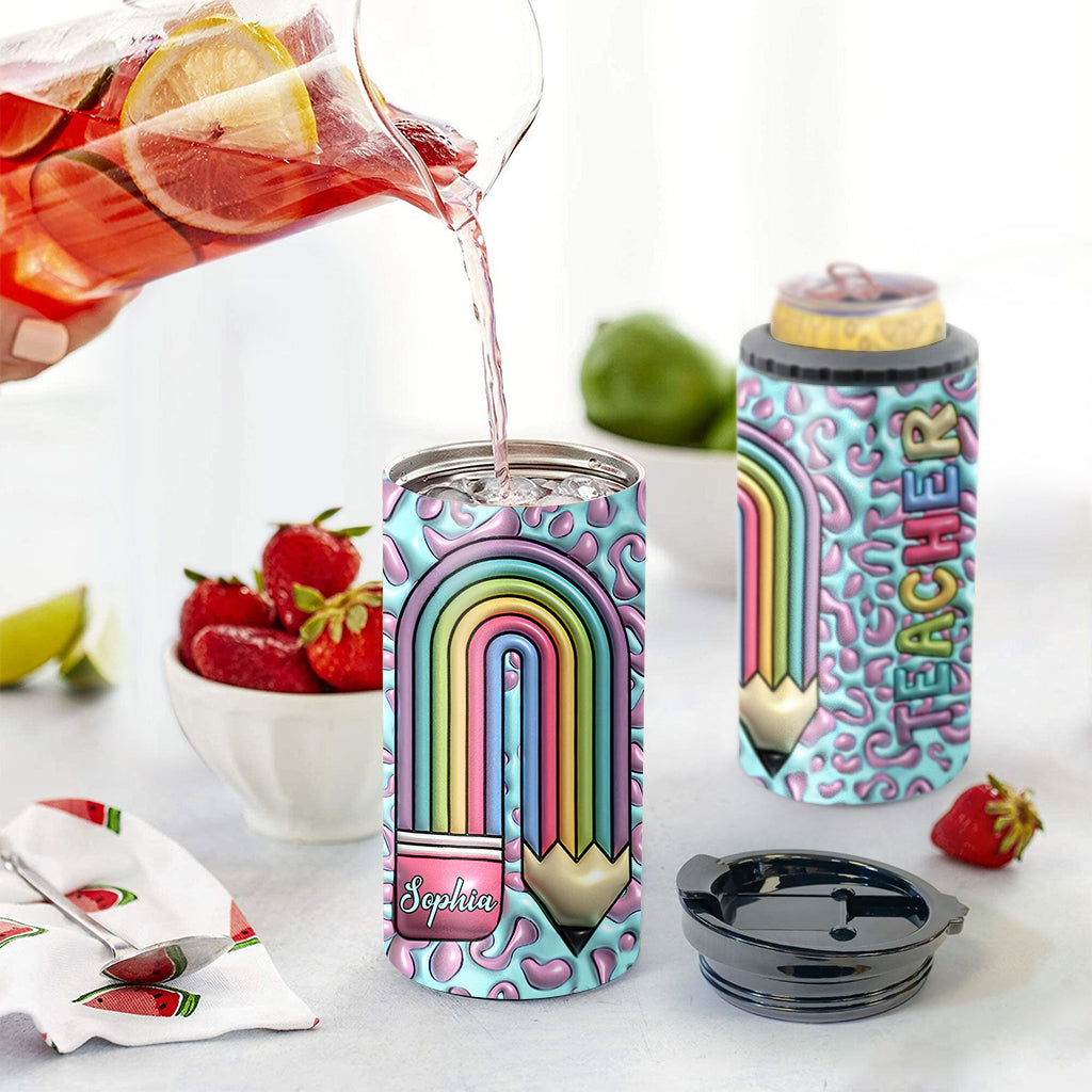 Vie d'enseignant - Refroidisseur de canettes personnalisé pour enseignants