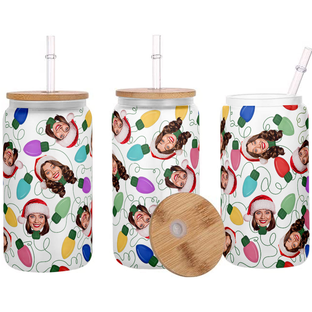 Besties Forever - Gift for friend - Personalized Can Glass