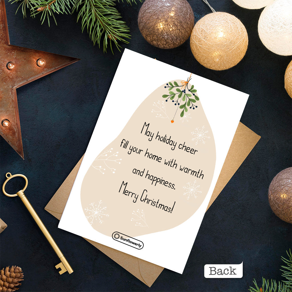 Family Christmas Card - Personalized Family Greeting Card