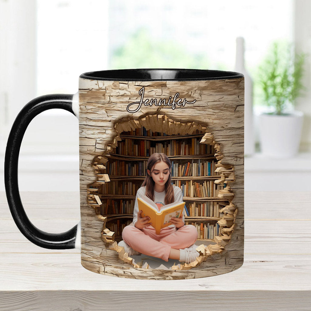 My Reading Corner - Personalized Book Accent Mug