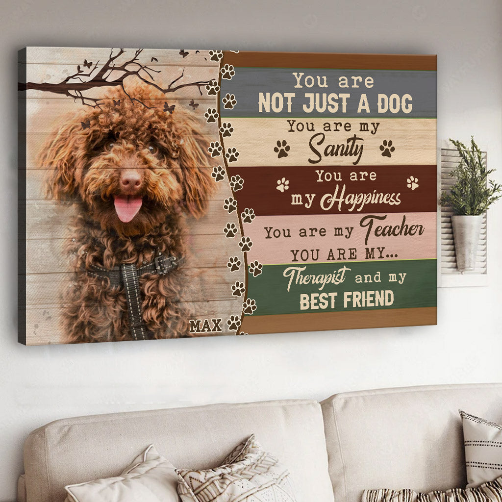 Meilleurs amis - Toile et affiche personnalisées pour chiens