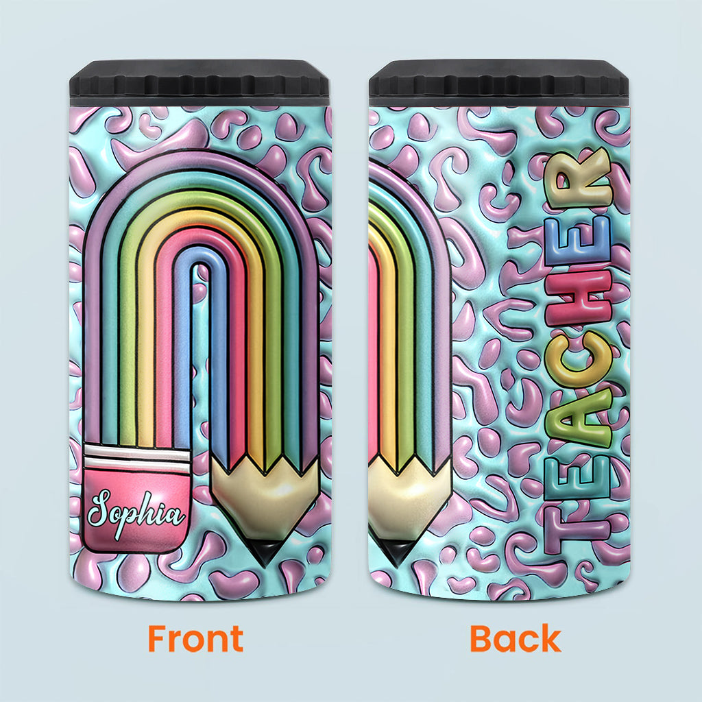 Vie d'enseignant - Refroidisseur de canettes personnalisé pour enseignants