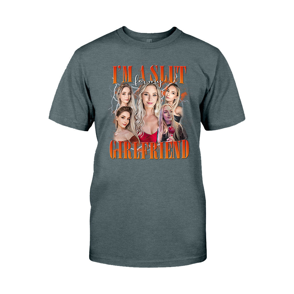 I’m A Slut For My girlfriend - Personalized Boyfriend and Girlfriend T-shirt And Hoodie