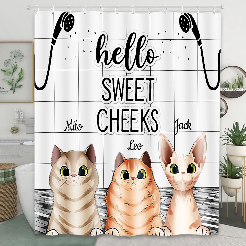 I Saw That - Personalized Dog Shower Curtain