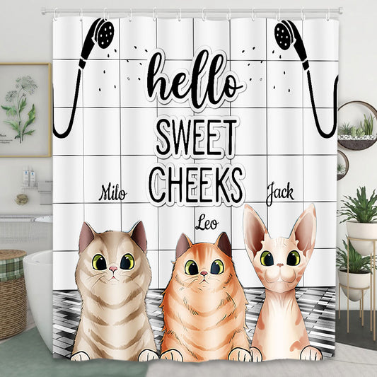 I Saw That - Personalized Dog Shower Curtain