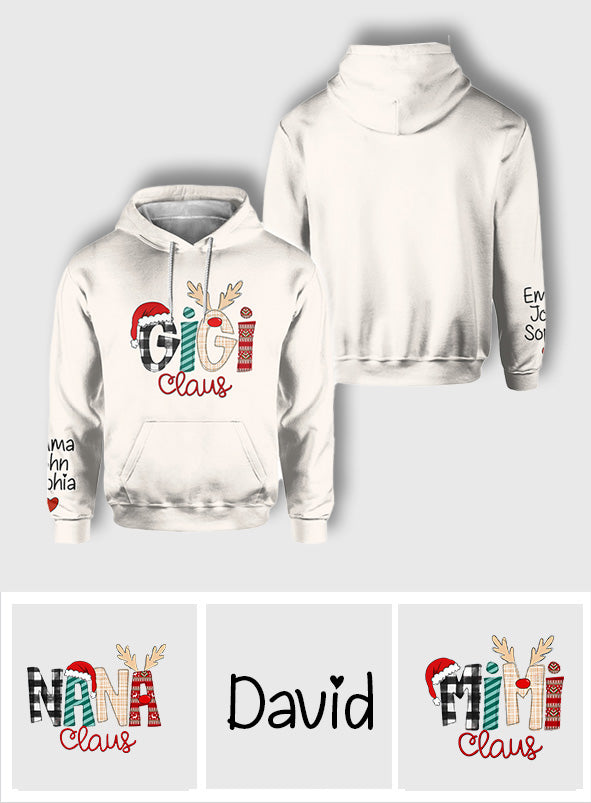 Gigi Claus - Personalisiertes Oma-Shirt