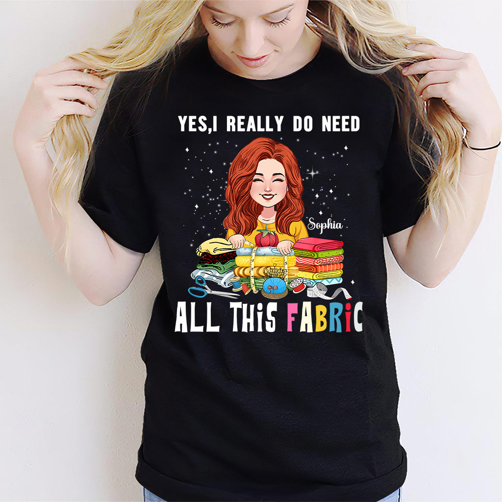 All This Fabric - Personalized Sewing T-shirt And Hoodie