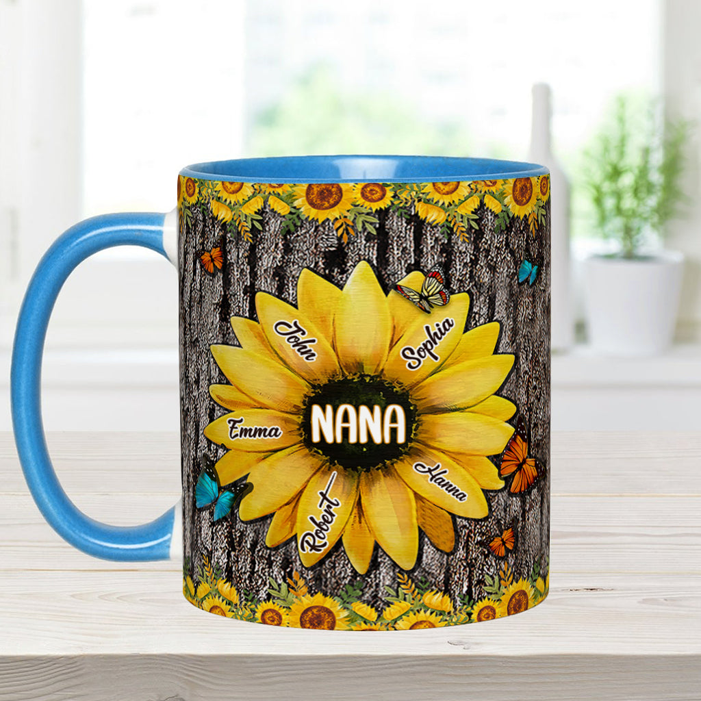 Nana's Garden - Personalisierte Tasse mit Oma-Motiv