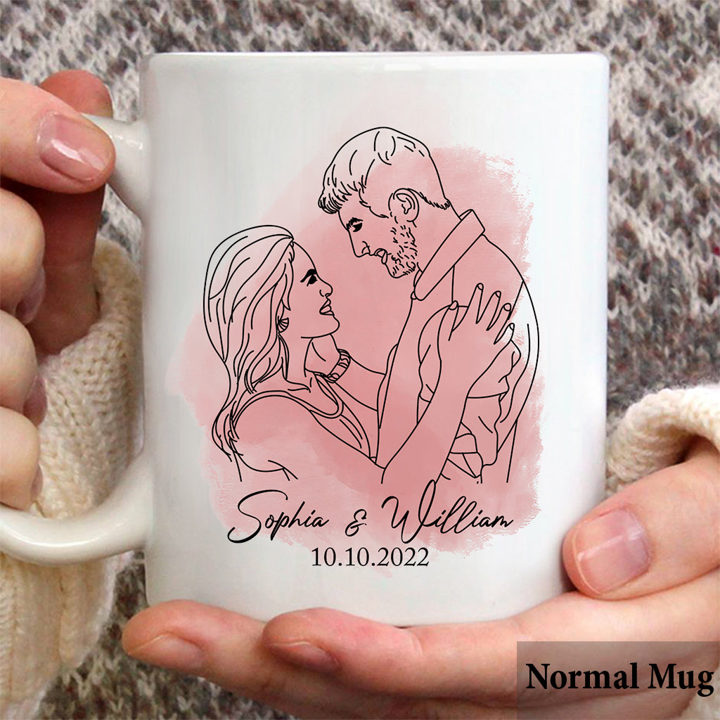 Best Thing On the Internet - Personalized Husband And Wife Mug