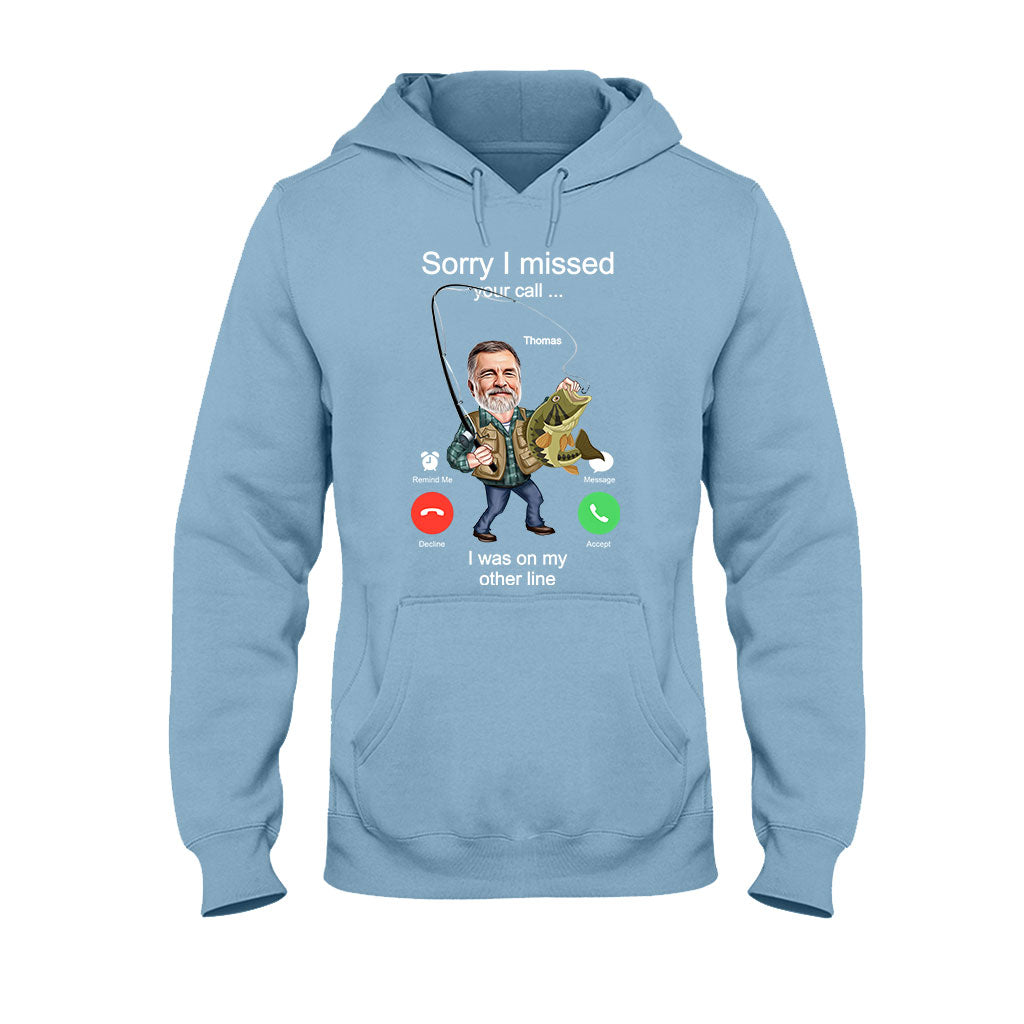 Photo Inserted Funny Fishing Keeping It Reel - Personalized Fishing T-shirt And Hoodie