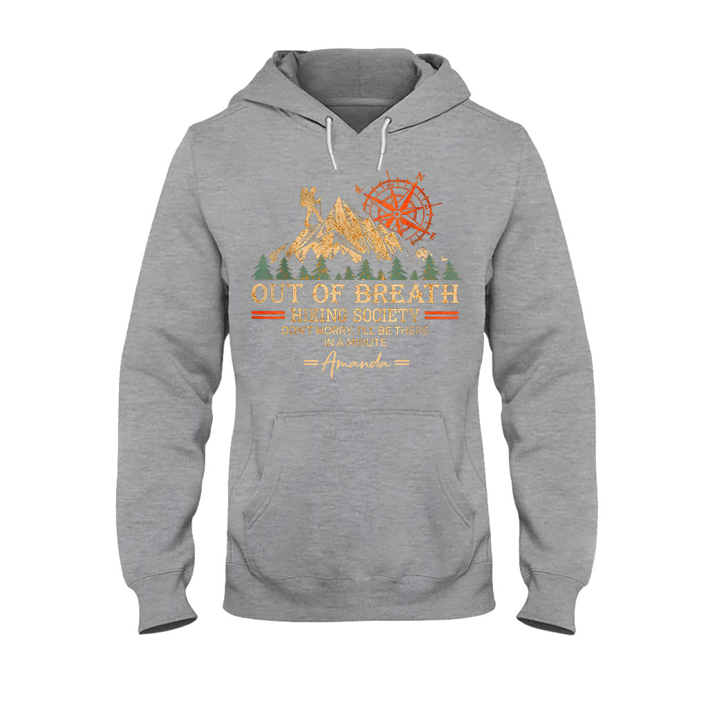 Hiking Society - Personalized Hiking T-shirt And Hoodie