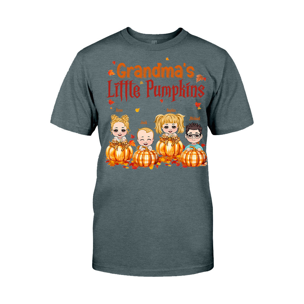 Grandma’s Little Pumpkins - Personalized Grandma T-shirt And Hoodie