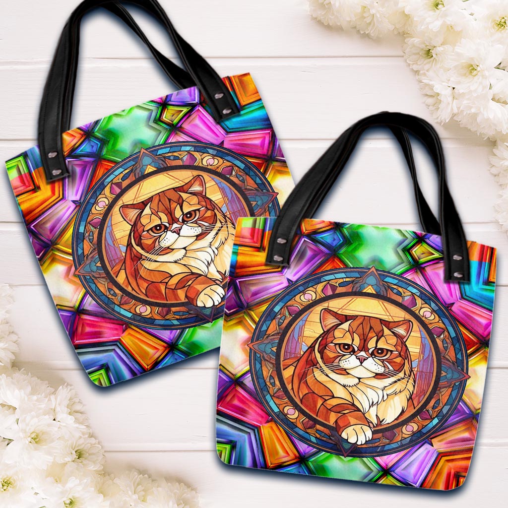 Colorful Paws - Personalized Dog Tote Bag