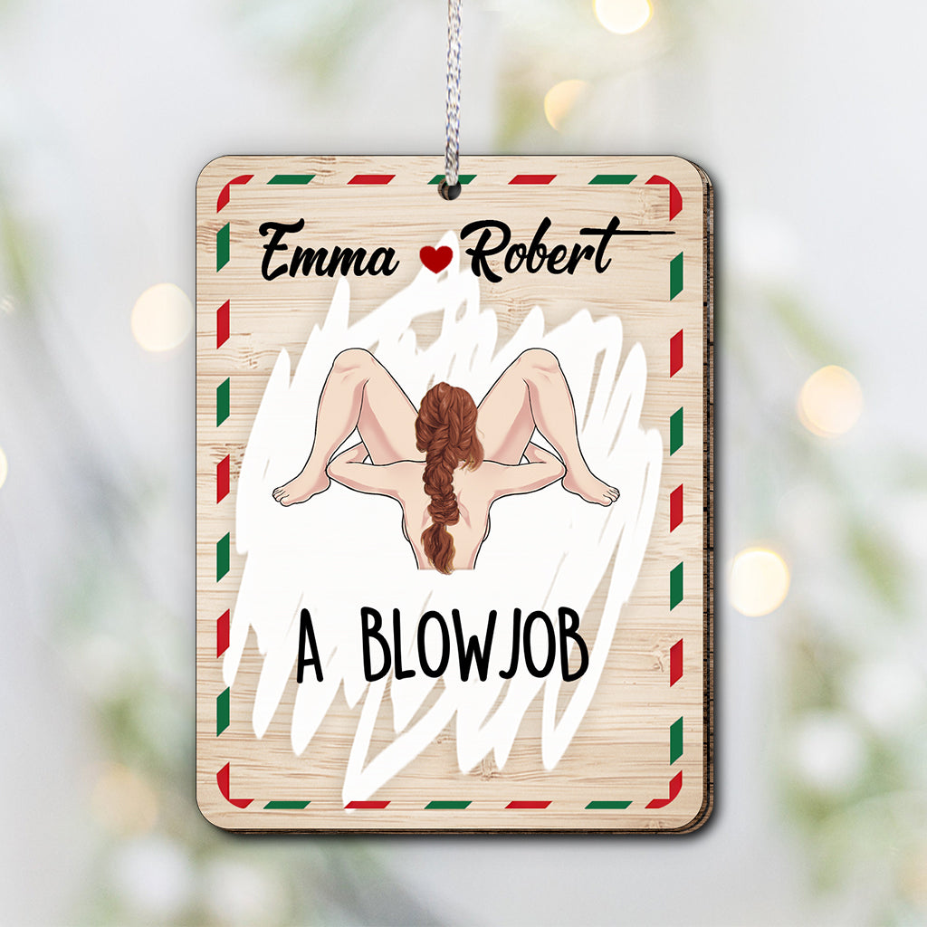 Scratch To Reveal - Personalized Couple Ornament