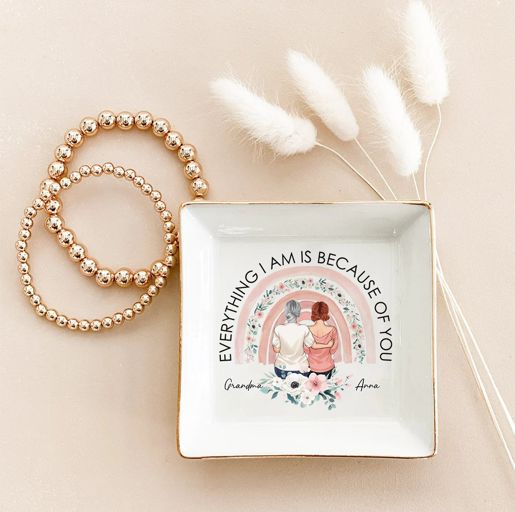 Remember I Love You Mom - Gift for mom, grandma, aunt, sister - Personalized Jewelry Dish