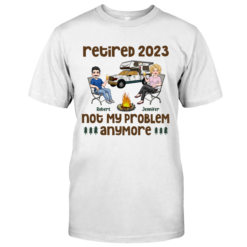 Ce n'est plus mon problème - T-shirt et sweat à capuche personnalisés pour retraités