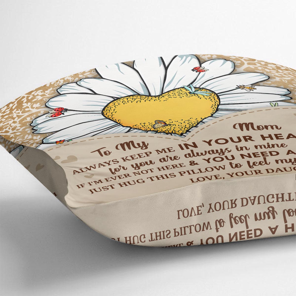 You Are My Sunshine - Gift for grandma, mom, daughter, granddaughter, sister, wife - Personalized Throw Pillow