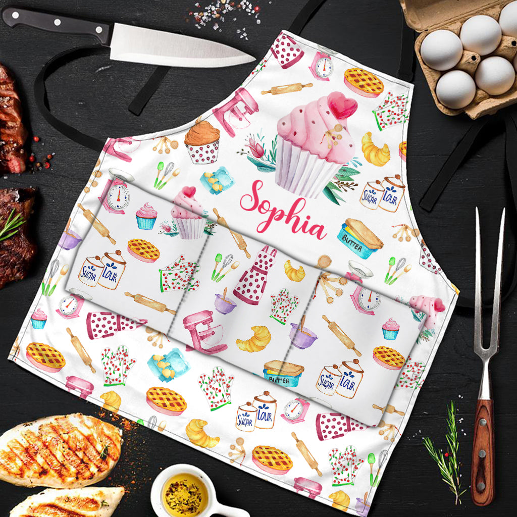 Just A Girl Who Loves Baking - Personalized Baking Apron