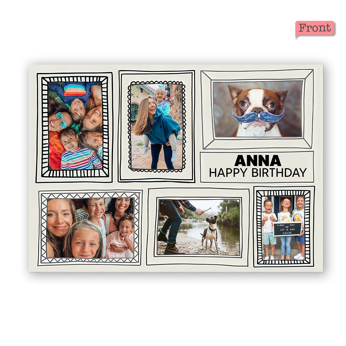 Any Message - Personalized Greeting Card