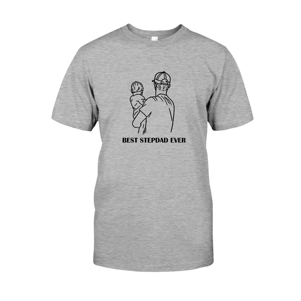 Meilleur beau-père du monde - Cadeau pour beau-père - T-shirt et sweat à capuche personnalisés