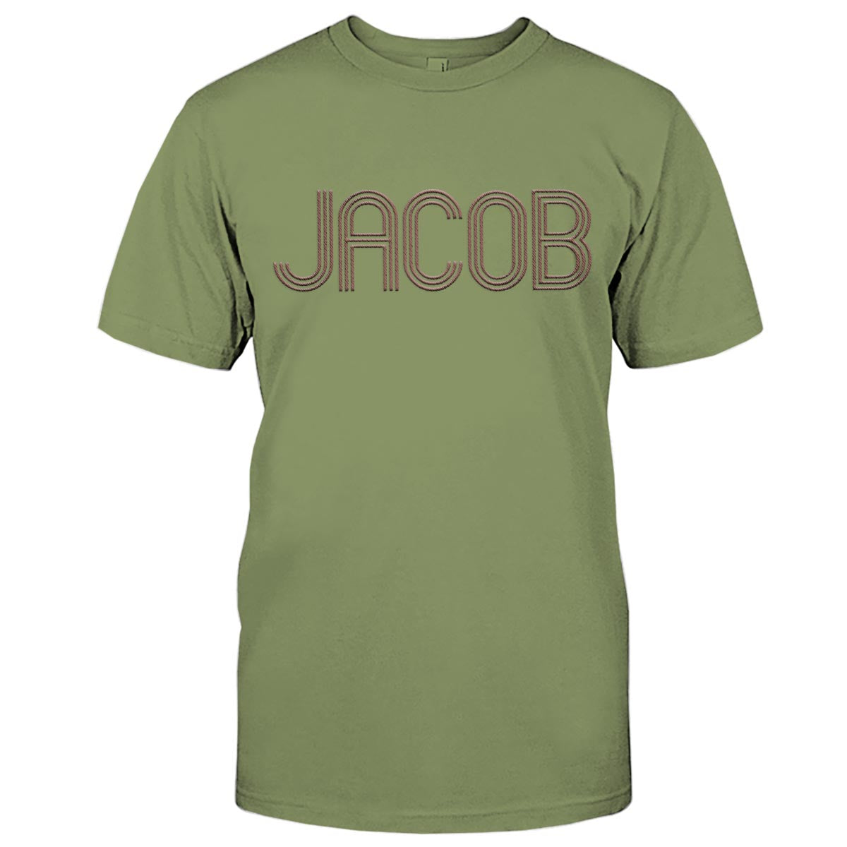 T-shirt brodé personnalisé avec nom - Beau-père