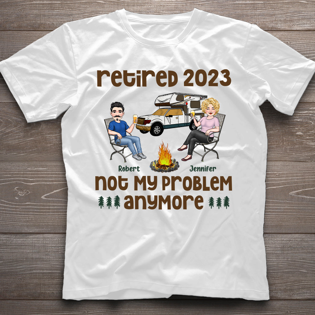 Ce n'est plus mon problème - T-shirt et sweat à capuche personnalisés pour retraités